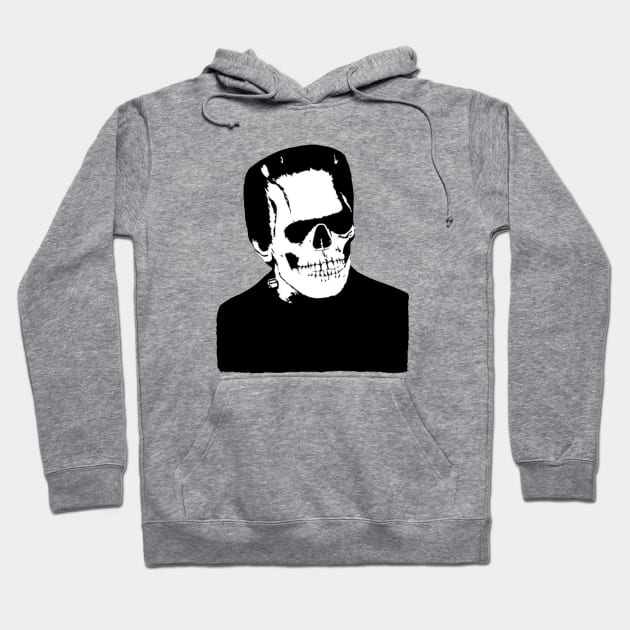 Frankenskull Off The Dark Hoodie by darafa